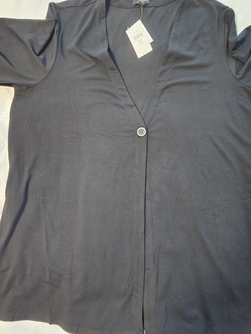 J. Jill Women's Black Cardigan Style Top Size 2X - Picture 2 of 8